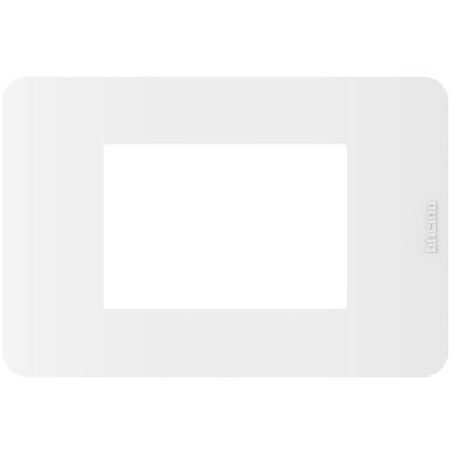 BTicino Placca MatixGO 3 moduli Bianca JA4803JW