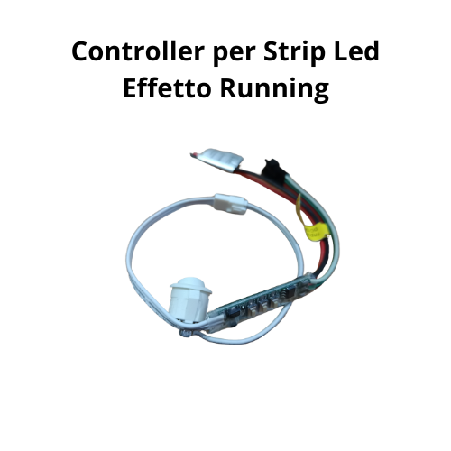 Controller Digitale per Striscia Led 12V - 24V effetto running