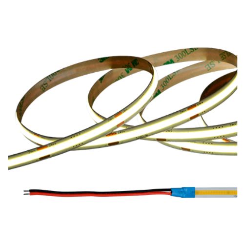 Striscia LED COB 5 Metri 24V 15W/m Luce Naturale 4000K