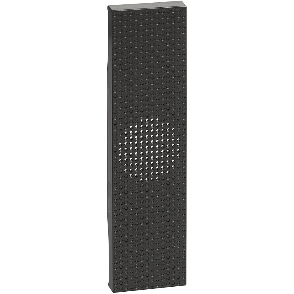 Cover Nero per suoneria e ronzatore Bticino Living Now KG15 Cover per suoneria in bronzo e ronzatore. Per art. K4351V230, K4356V230 - 1 modulo, Nero