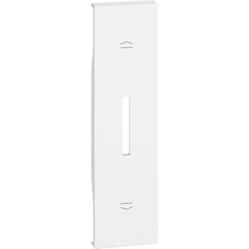 Cover per comando tapparelle bianca 1 modulo Bticino Living Now KW06