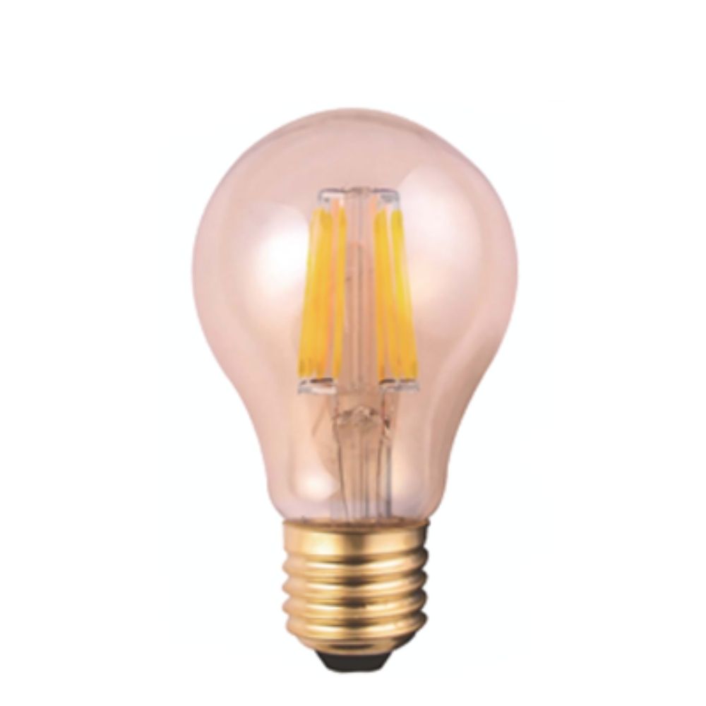 Lampada led a filamento in vetro Ambra Goccia 6W E27