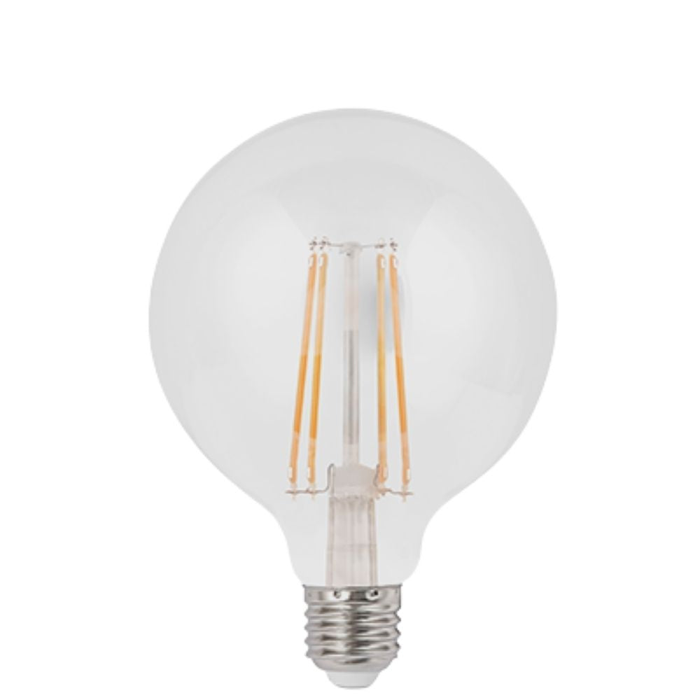 Lampada led a filamento in vetro Trasparente Globo 6W E27