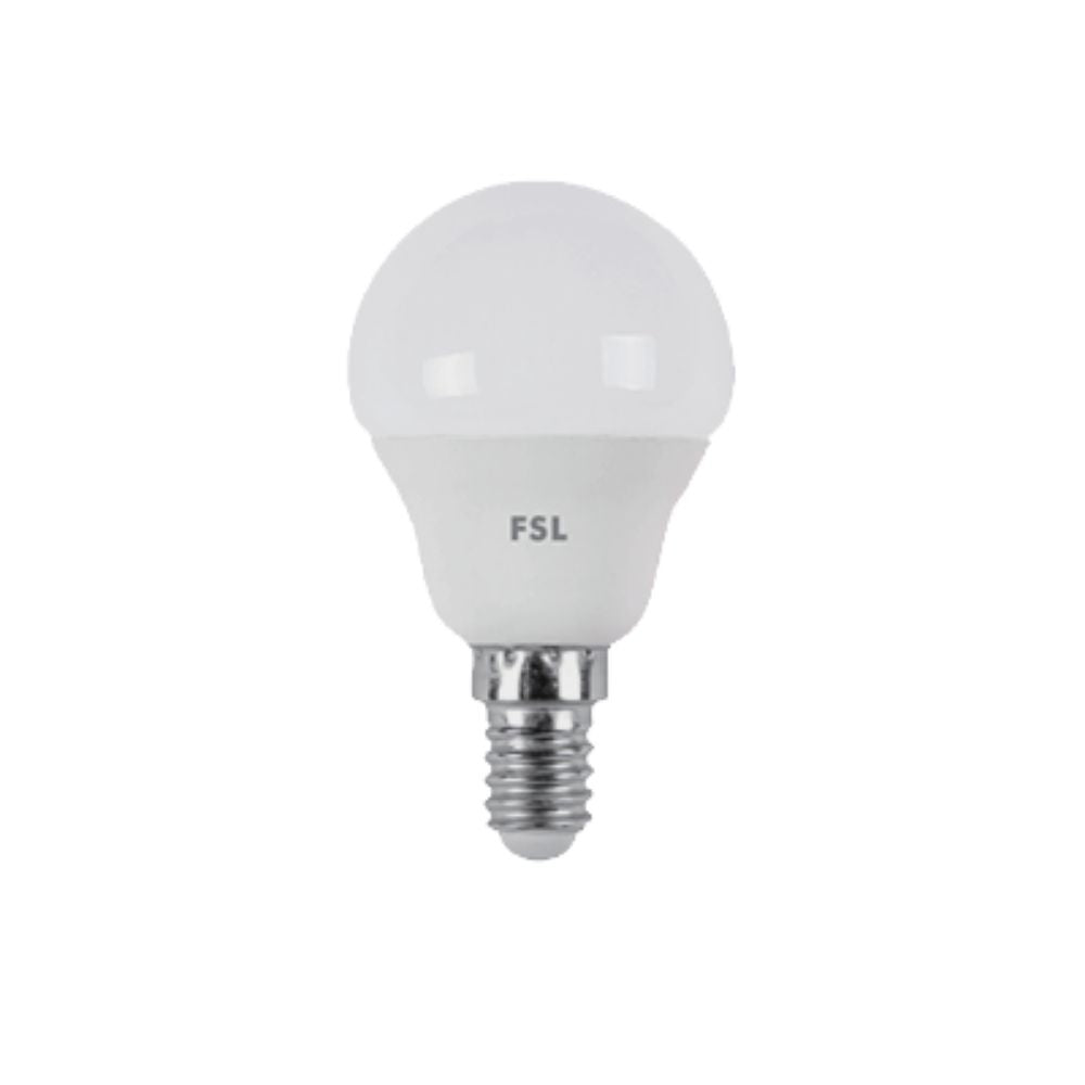 Lampadina led E14 5,5W Sfera luce fredda naturale calda
