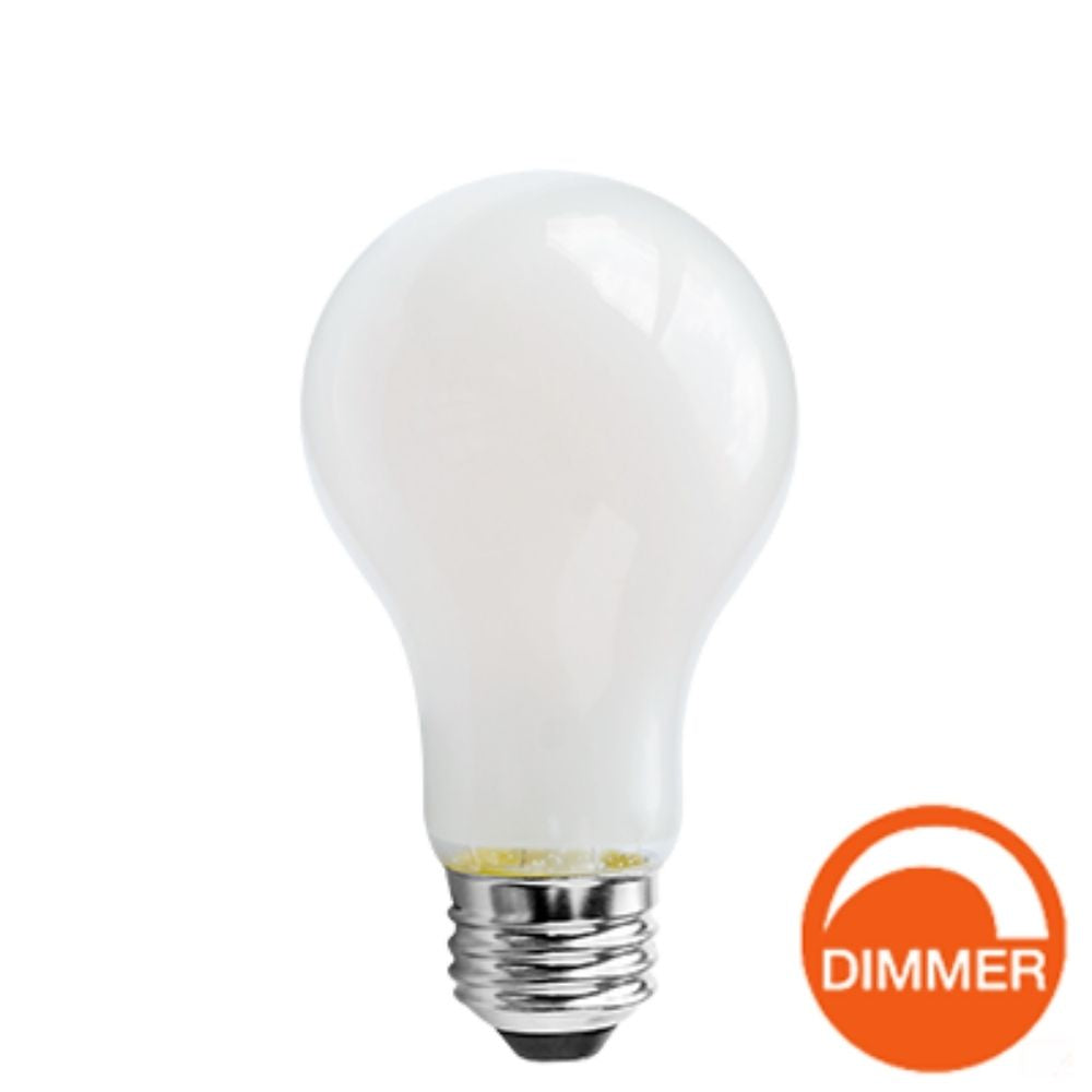 Lampada led a filamento in vetro Opale Goccia 14W E27 Dimmerabile