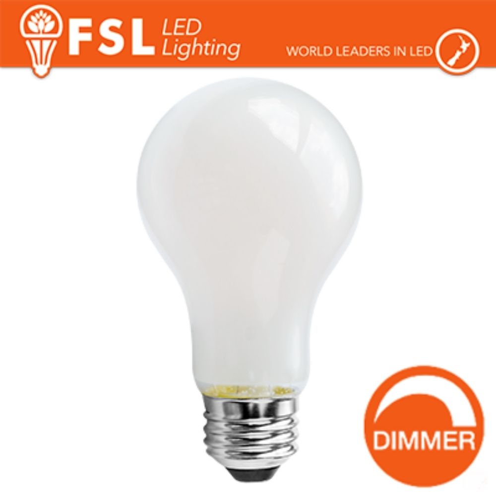 Lampada led a filamento in vetro Opale Goccia 14W E27 Dimmerabile