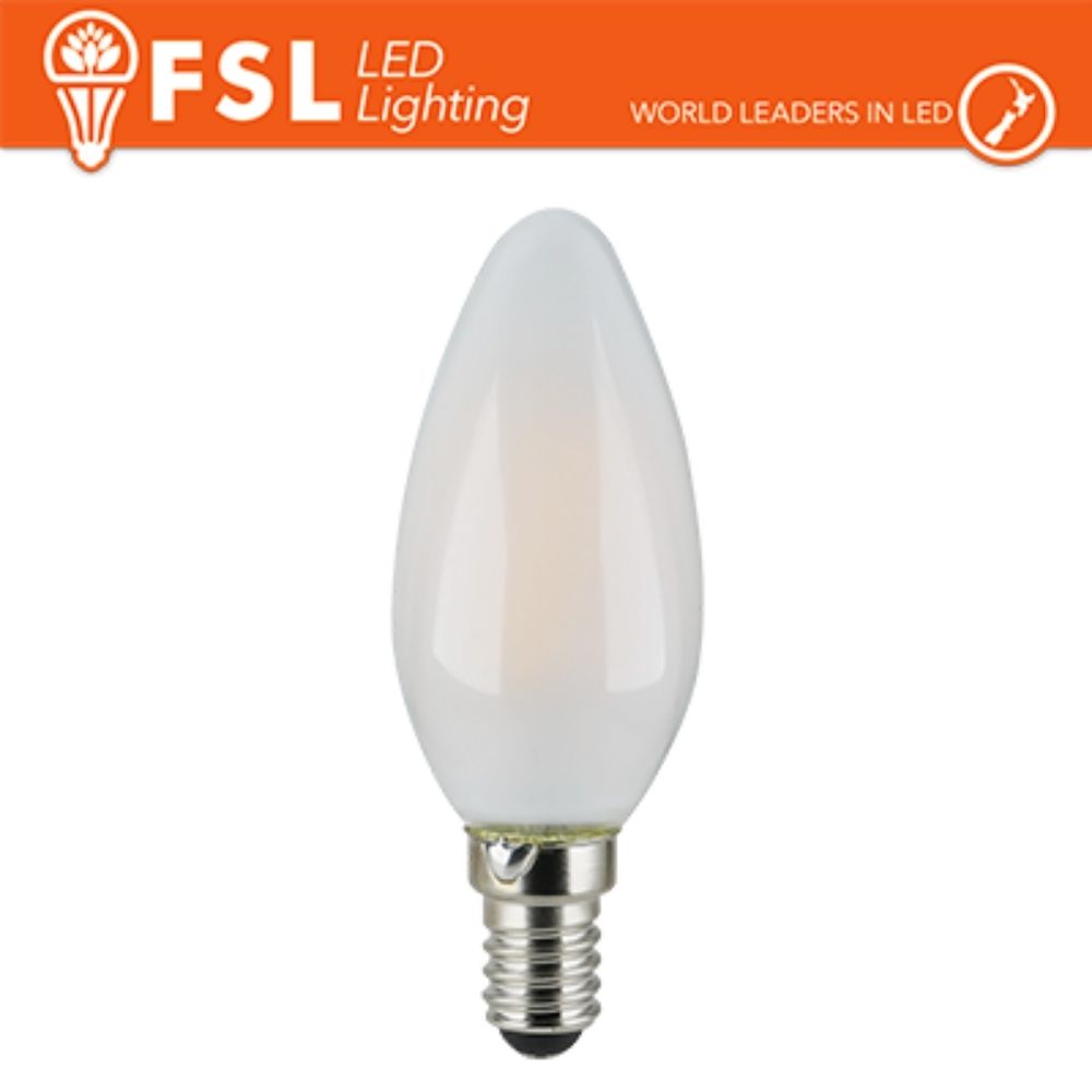 Lampada led a filamento in vetro Opale Oliva 7W E14