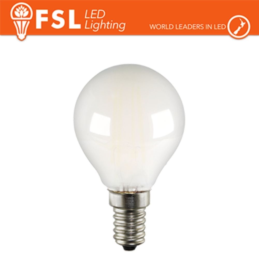 Lampada led a filamento in vetro Opale Goccia 7W E14