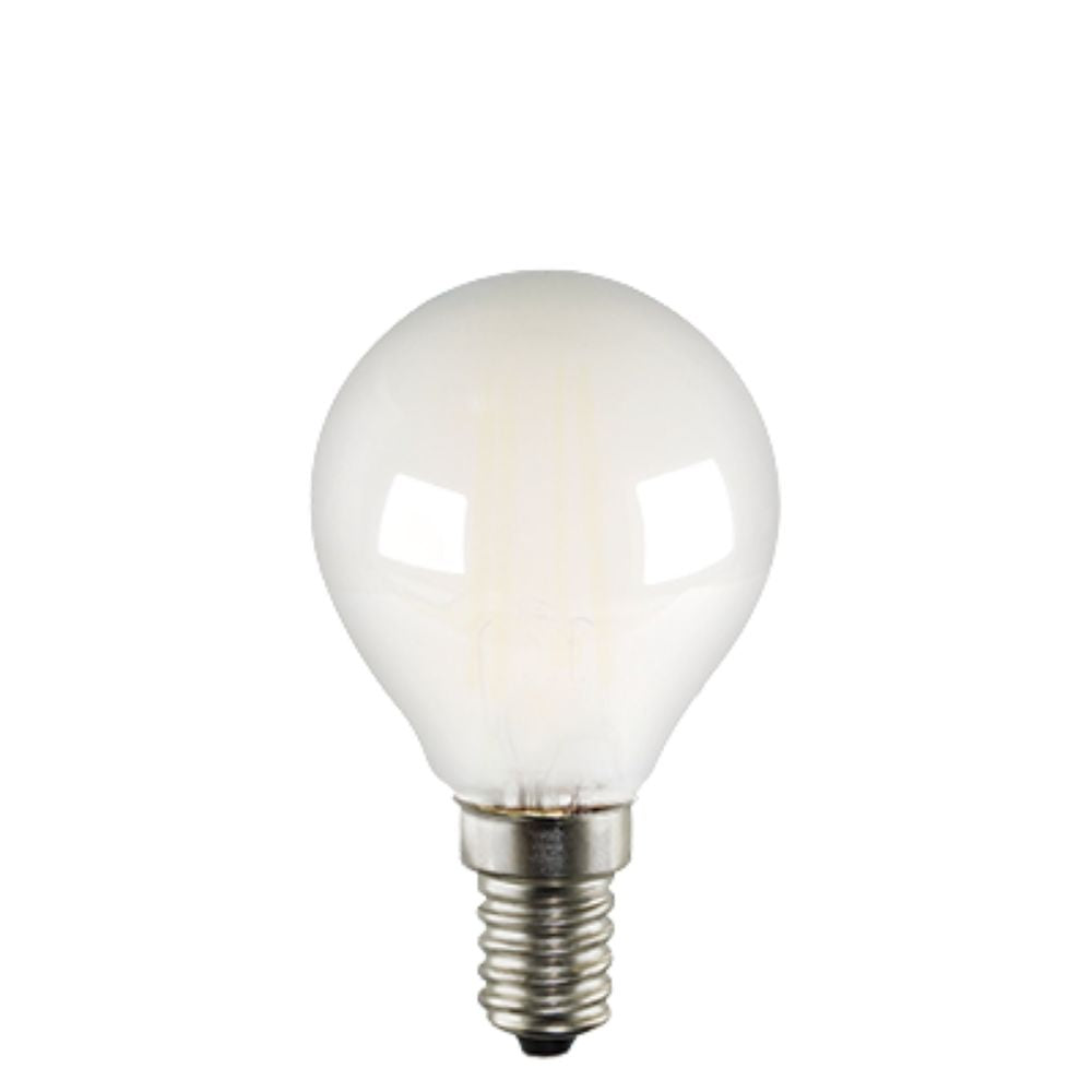 Lampada led a filamento in vetro Opale Goccia 7W E14