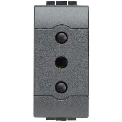 Presa 2P+T 10A 250Vac Bticino LivingLight L4113