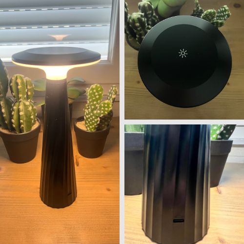 Brio lampada da tavolo ricaricabile USB