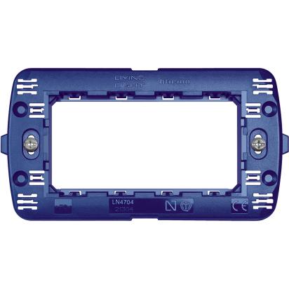 Supporto 4 posti Bticino LivingLight LN4704