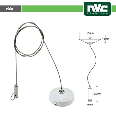 Cavo di sospensione per binario - 2 Metri