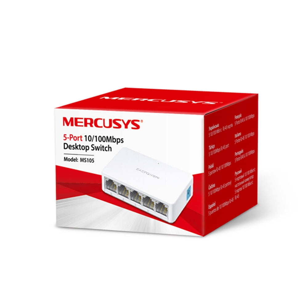 Switch ethernet 5 porte lan 10/100 Mbps | Mercusys