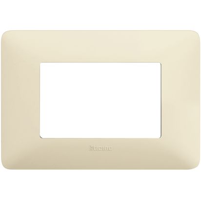 Placca Matix 3 moduli Avorio BTicino AM4803BAV