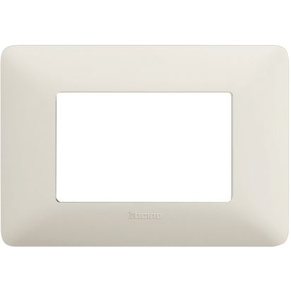 Placca Matix 3 moduli Cenere BTicino AM4803BCN
