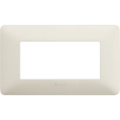 Placca Matix 4 moduli Cenere BTicino AM4804BCN