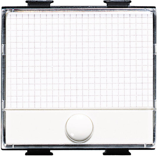 Bticino Matix Pulsante con targa portanome illuminabile AM5008