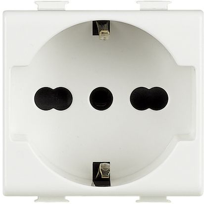 Bticino Matix Presa Unel e Bipasso 10/16A AM5440/16