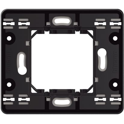 Bticino MatixGO Supporto a 2 moduli fissaggio con viti J4702