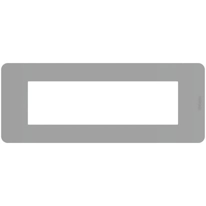 BTicino Placca MatixGO 7 moduli Grigio JA4807JG