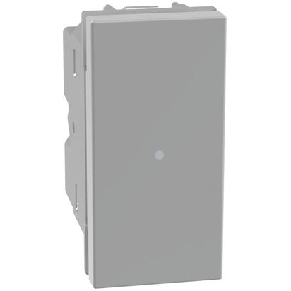 Bticino MatixGO Deviatore assiale unipolare Grigio JG4053 Illuminabile