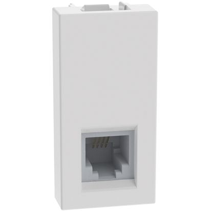 Bticino MatixGO Presa Telefonica RJ11 Bianca JW4258RJ11