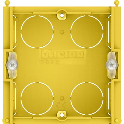 Bticino Scatola 2 moduli da incasso da muratura 502E