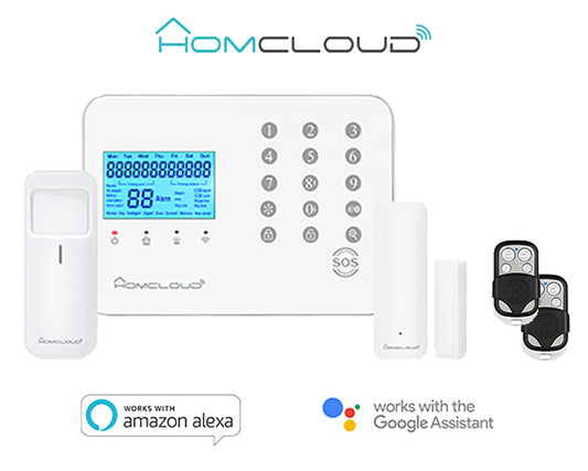 Kit Antifurto wireless 10P Homcloud Wi-Fi + GSM PRO
