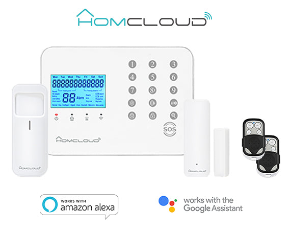 Kit Antifurto wireless 10P Homcloud Wi-Fi + GSM PRO