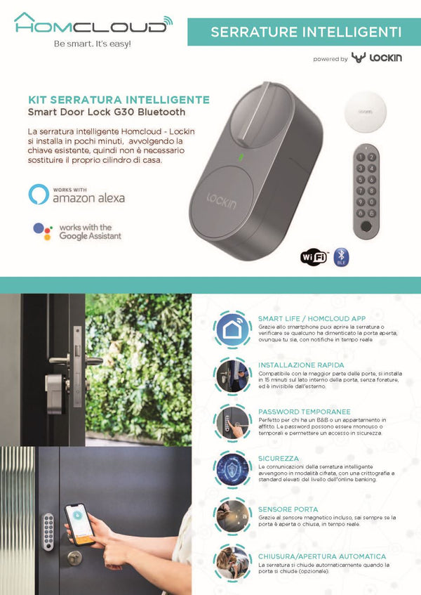 Volantino A4  - Smart Door Lock G30