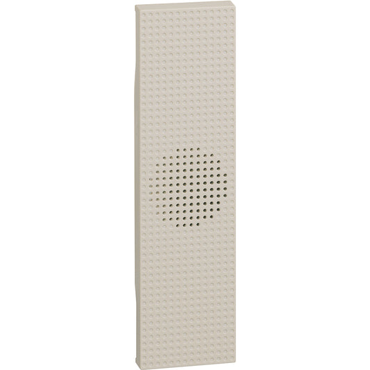 Cover Sabbia per suoneria e ronzatore Bticino Living Now KM15 Cover per suoneria in bronzo e ronzatore. Per art. K4351V230, K4356V230 - 1 modulo, Sabbia