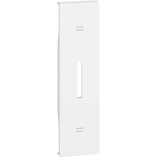 Cover per comando tapparelle bianca 1 modulo Bticino Living Now KW06