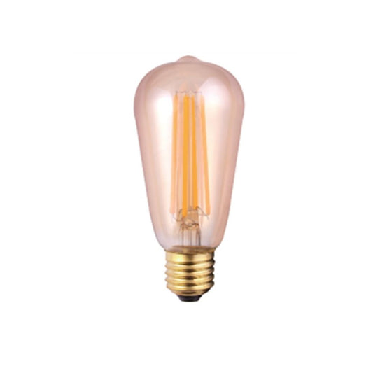 Lampada led a filamento in vetro Ambra 6W E27