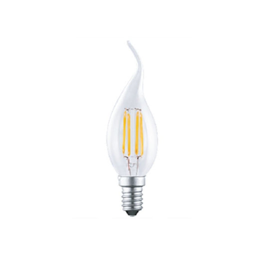 Lampada led a filamento in vetro Trasparente Colpo di Vento 4W E14