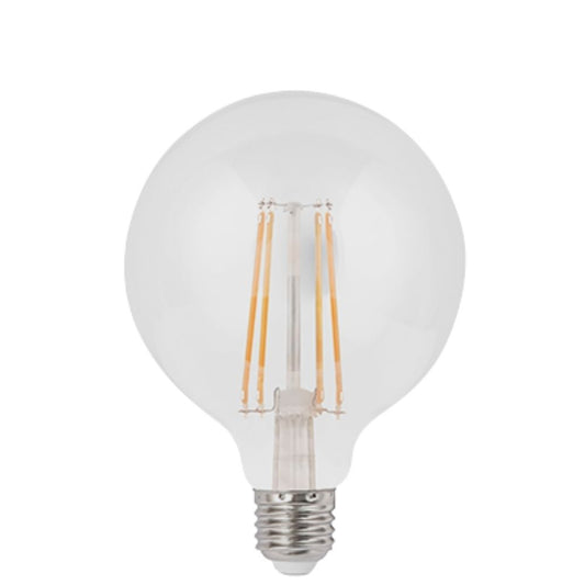 Lampada led a filamento in vetro Trasparente Globo 6W E27