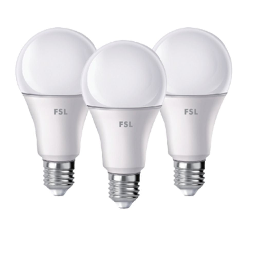 Promo Pack 3x Lampadina led E27 9W Goccia A60 luce calda naturale