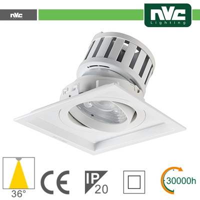 Incasso Multi lampada - 24w(1x24w) 4000k 2140lm >36° PF95