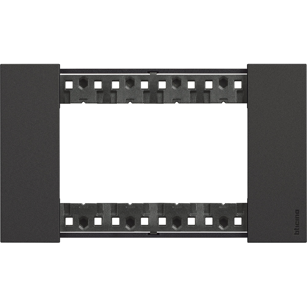 Placca colore nera 4 moduli Btivino Living NOW KA4804KG