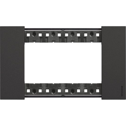 Placca colore nera 4 moduli Btivino Living NOW KA4804KG