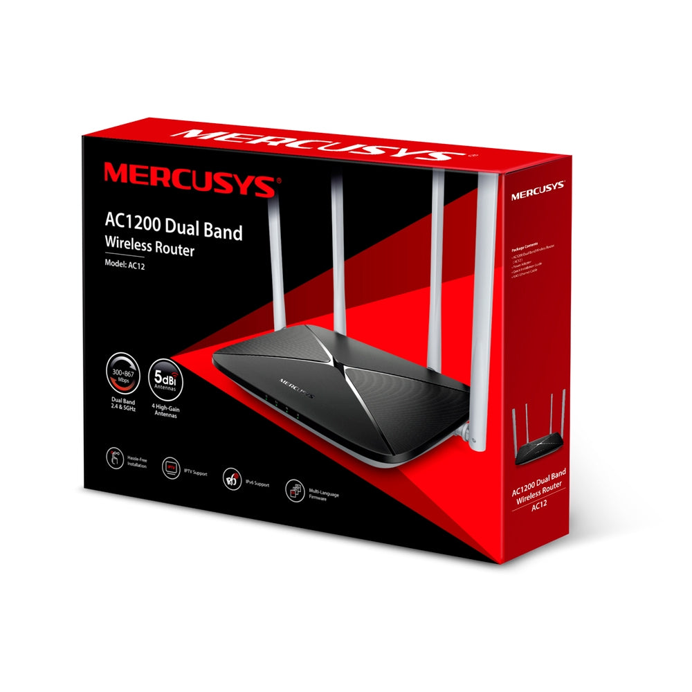 Router WiFi dual band wireless AC1200 | Mercusys