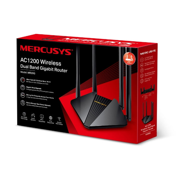 Router WiFi gigabit dual band wireless | Mercusys