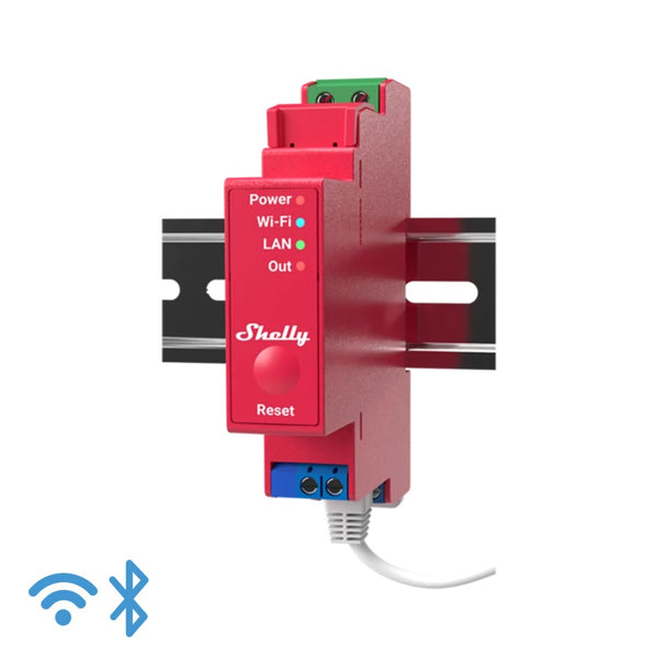 Shelly Pro 1PM - IP Smart Relay DIN 1ch. LAN/WiFi/BT + PM