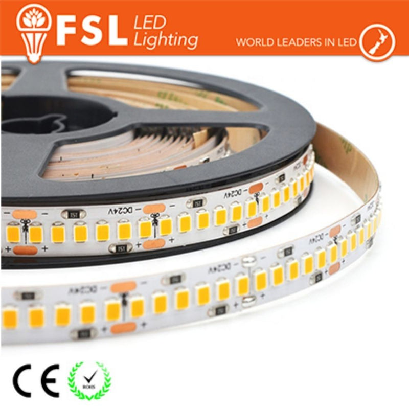 Striscia Led 24V Luce calda 3000K 16W/m IP20 SMD2835