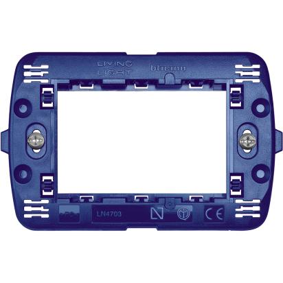 Supporto 3 posti Bticino LivingLight LN4703