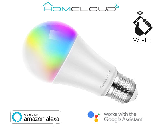 Lampadina Wi-FI RGB + Bianco CCT E27 dimmerabile